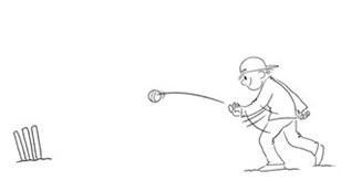 Kast med underhåndskast