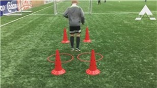 Hop, rotation og finte