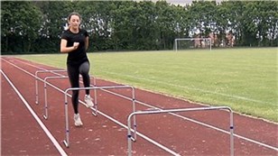 Hop med kort afstand