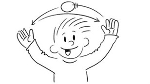 Gribe bolden skiftevis