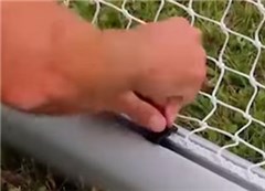 Spæn netkrogen fast