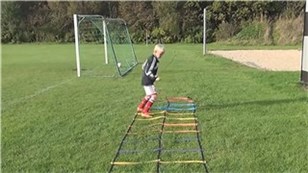 Hop med 1/2 rotation