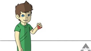 Ærteposer/Tennisbolde med bogstaver