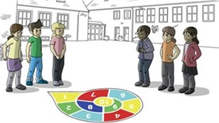 Deler i A og B gruppe