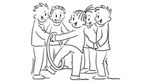 Igennem hulahopringen