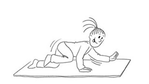 Stå på alle fire - 1