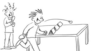 Løbe rundt om bordet