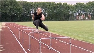 Hurtige hop med kort afstand