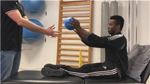 Sit-up m. aflevering (arbejdsfase)