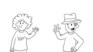 En gangster og en VIP