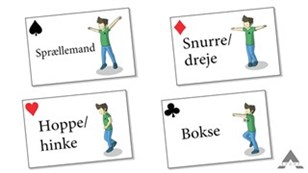 Spillekort = bevægelse