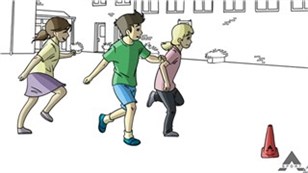 Hold 2 bestemmer fysisk øvelse