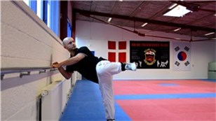 Udgangsposition til spark