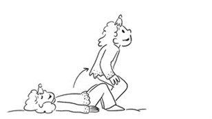 Læg dig fladt på ryggen