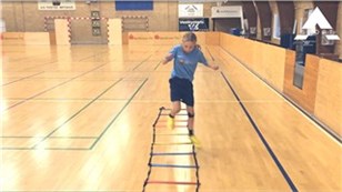 Sidehop-Sidehop fodskifte