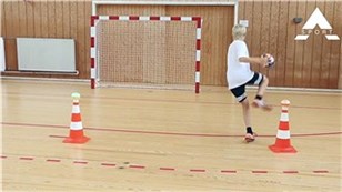 Sidebevægelser efterfulgt af skud