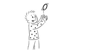 Kaste - gribe med en ring