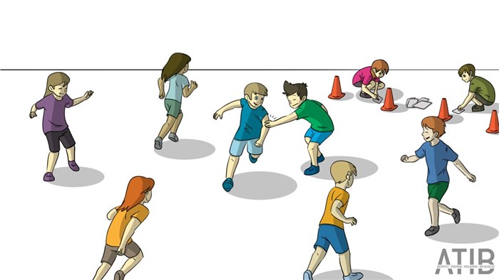 Faglig stikbold/fangeleg