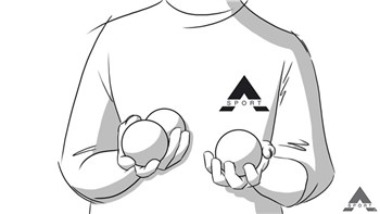 Jongler med 3 bolde - del 1