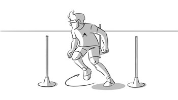 ATI - Baglæns løb - vending - acceleration