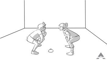 Squat - kamp om keglen