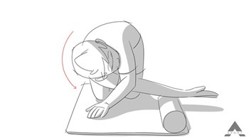 Rotationer med skumrulle