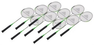10 stk. Badmintonketcher junior