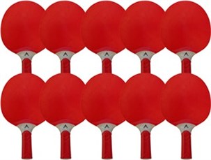 10 stk. Bordtennisbat Basic helstøbt