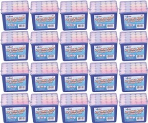 24 kasser gadekridt á 20 stk.