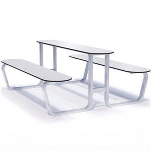 A1-serien - Bord/bænkesæt - smal model