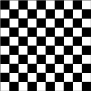 Asfaltdekoration - termoplast - Skak