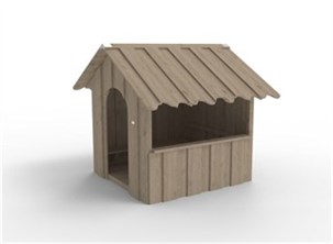 Asterix kort hus med gulv