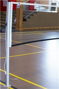 Badmintonstøtter med netspor Pro model