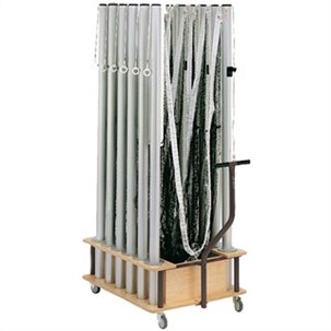 Badmintonvogn til 6 sæt støtter