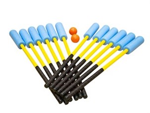 Ball Bouncer sæt med 12 stave