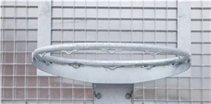 Basketball kurv - Galvaniseret