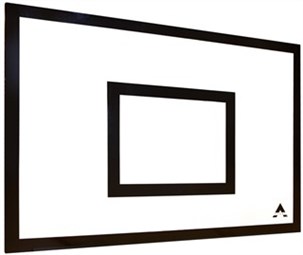 Basketball plade - 90x135 cm
