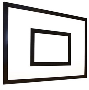 Basketball plade Basic 90x135 cm