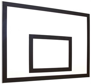 Basketball plade Basic fiber 90x120 cm