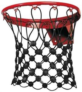 Basketnet vandalsikret Sort