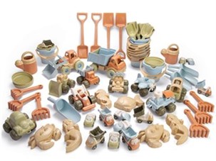 Bio sandsæt + biler fra Dantoy