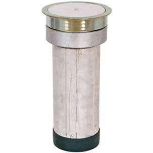 Bøsning, skrue, alu., Ø110