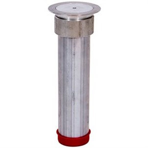 Bøsning, skrue, alu., Ø63,5