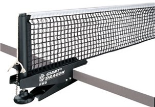 Bordtennisnet med clipfunktion