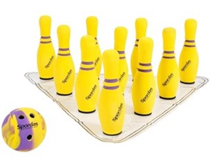 Bowling sæt i skum - stor