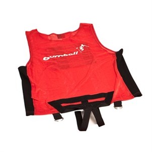 Bumball str. 4/XL vest rød