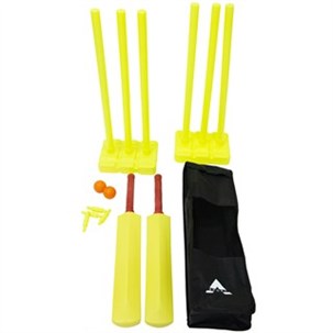 Cricket sæt i plast i taske