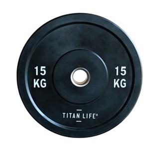 Crossfit Vægtskiver 15kg. 2 Stk i gummi