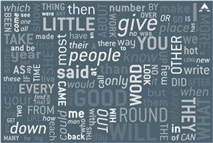 De 120 meste brugte engelske ord til væg