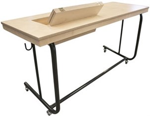 Dommerbord med transporthjul